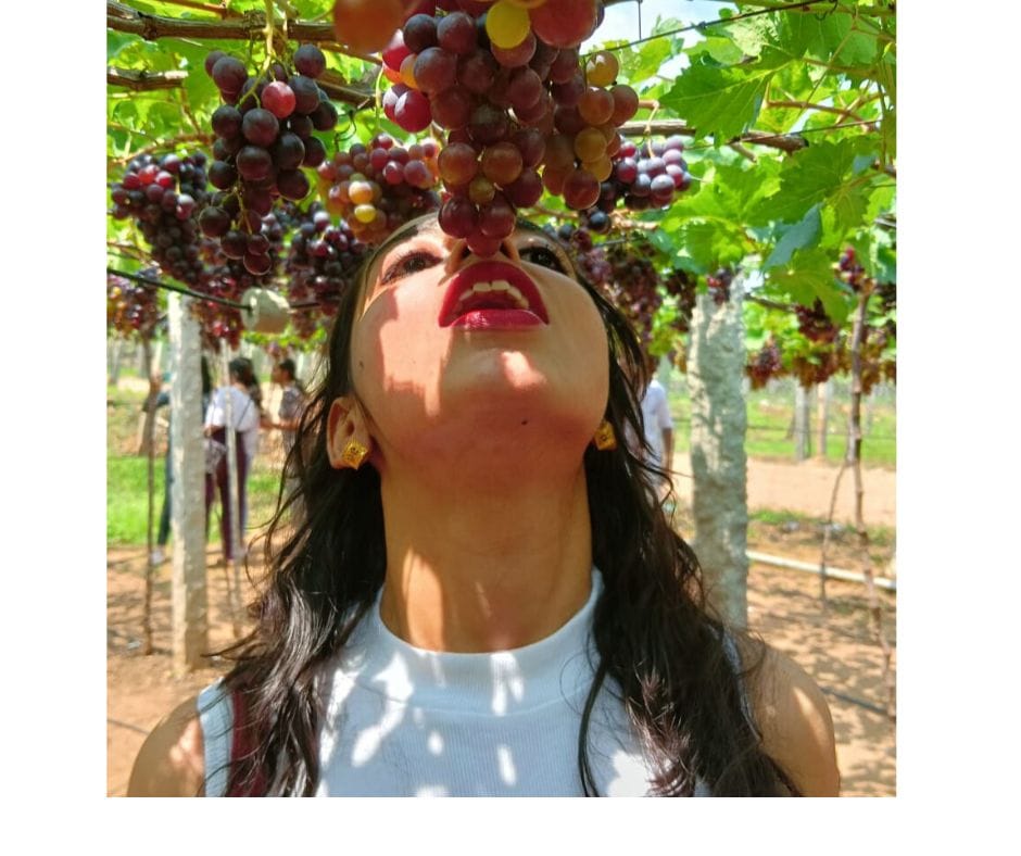 Things to do in Thekkady - me enjoying in Grape Farm