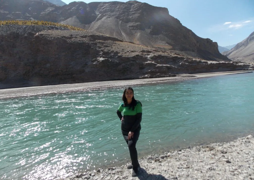Sangam point - one of my favorite tourist places in Ladakh