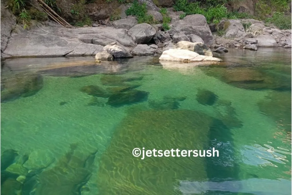 Wahrew River In Sohbar is Crystal Clear