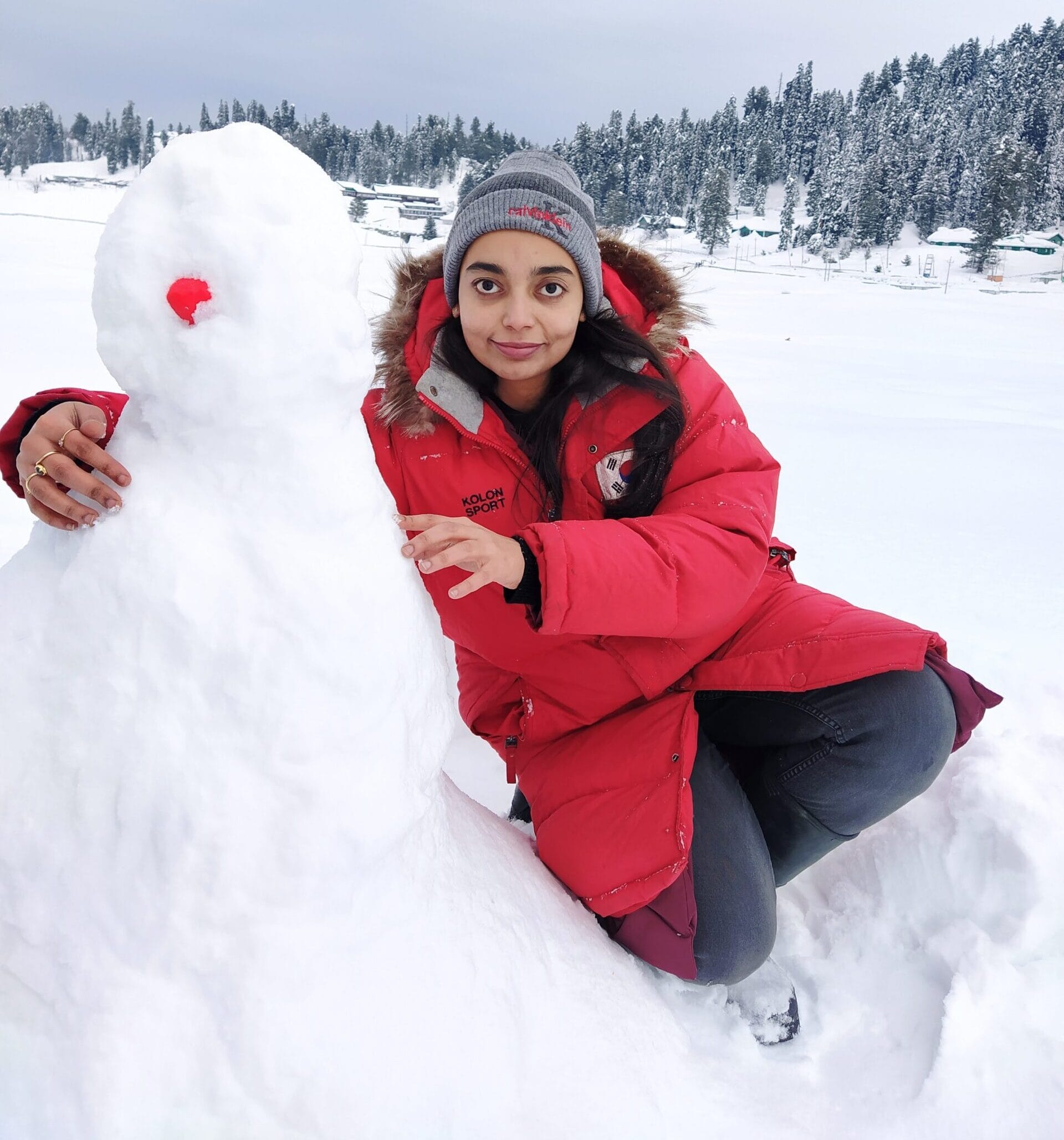 Best Time to Visit Kashmir in Winter - A snowman