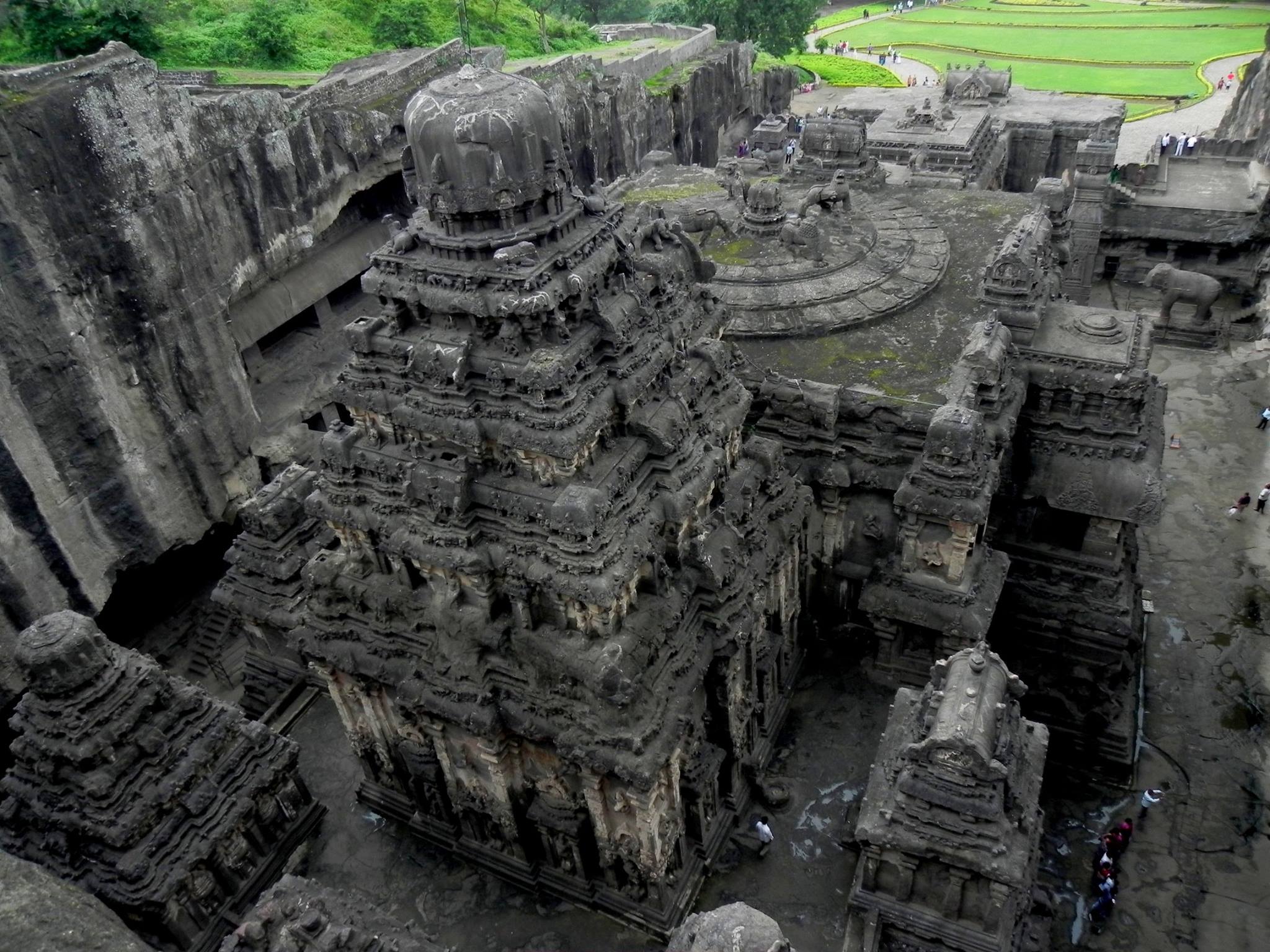 kailash temple ellora plan