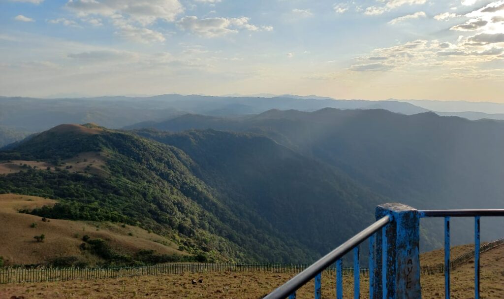 View of Sahyadris from Mandalpatti Peak