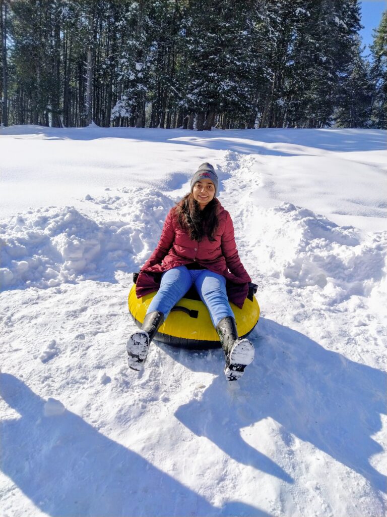 Winter Sports in Baisaran Valley Pahalgam - the best time to visit Baisaran Valley
