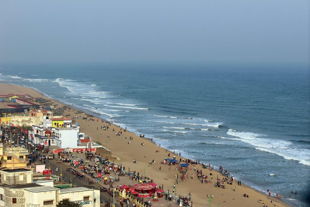 Gopalpur Sea Beach View from Lighthouse