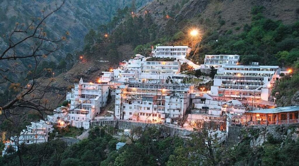 Vaishno Devi Temple in Katra – most famous of the pilgrimage places to visit in Jammu