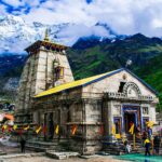 Kedarnath Dham in rainy season