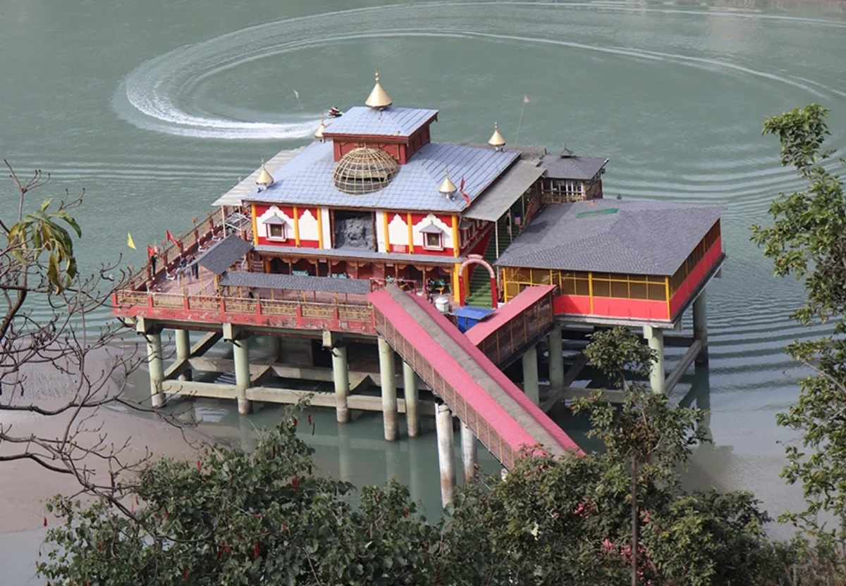 Dhari Devi Temple nestled in the lap of Alaknanda River