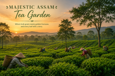 Assam Tea Gardens : One of the places to visit in Assam