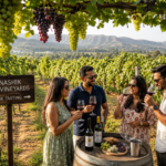 Wine tasting at the Vineyards in Nashik